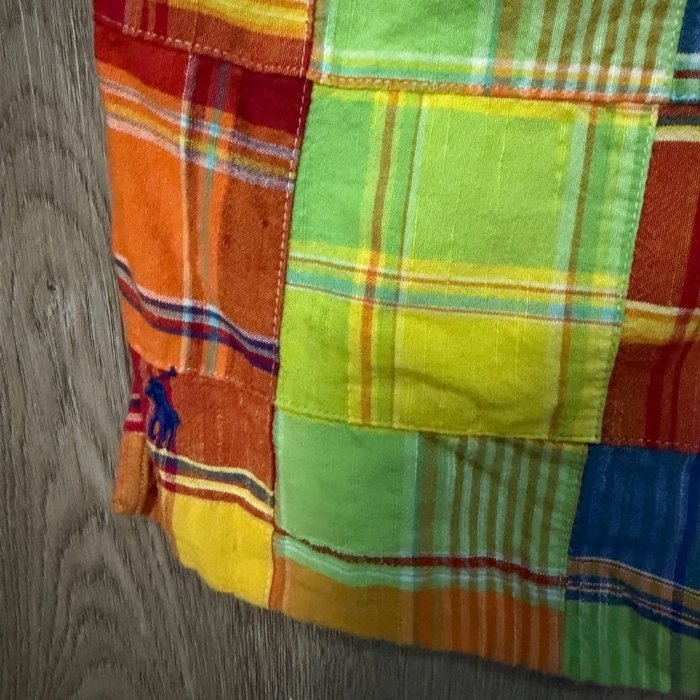 Polo Ralph Lauren Vibrant Multicolor Plaid Shirt - Picture 5 of 6